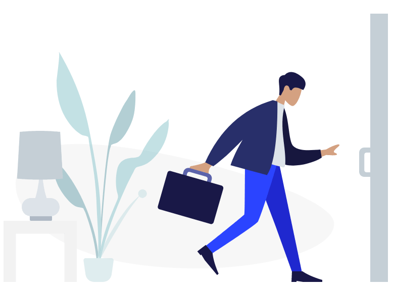 朝、出かける時